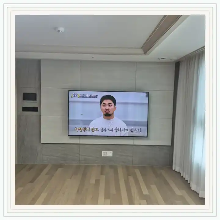 가재울역트루엘에코시티 무타공 벽걸이TV 설치 상담용 브라켓 참고 사진