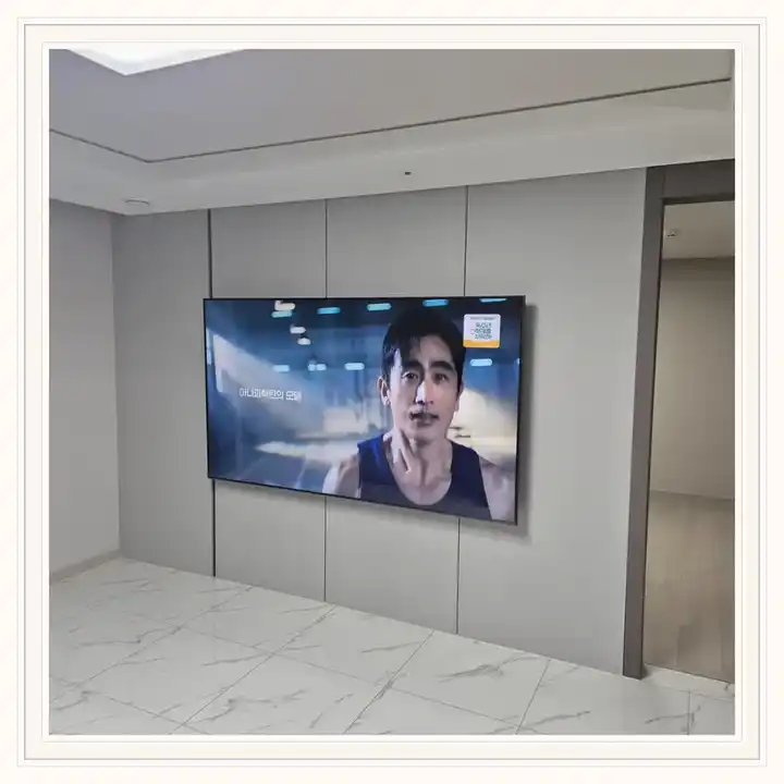 영종이오브릭스 무타공 벽걸이TV 설치 상담용 브라켓 참고 사진