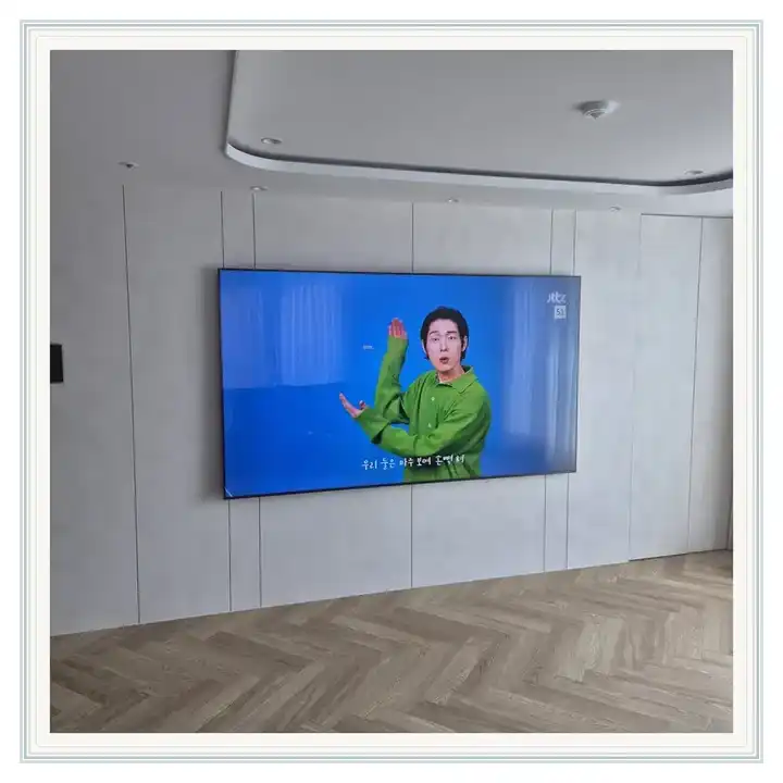 동해자이 무타공 벽걸이TV 설치 상담용 브라켓 참고 사진